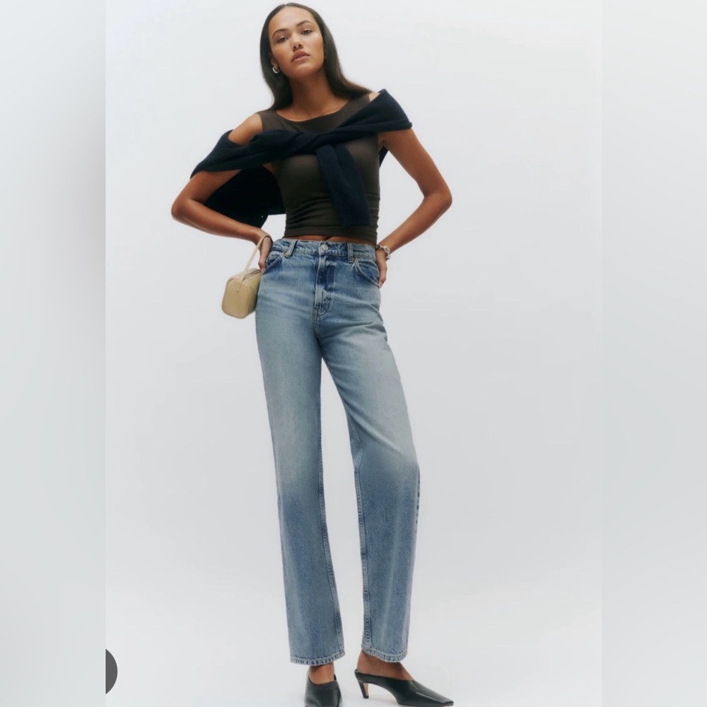 NWOT REFORMATION ABBY HIGH RISE JEAN